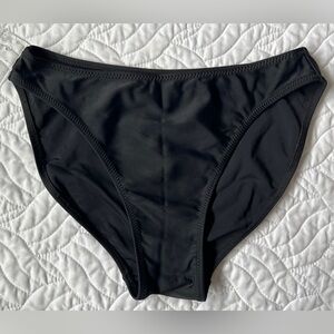 Solid Black Bikini Bottom - Sleek Everyday Coverage, Cruise wear Smoothie brand